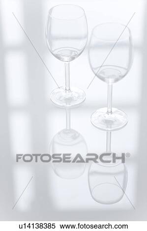 Stock Photography - Two Wineglasses. Fotosearch