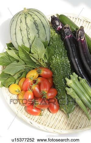 Stock Image - Variation of Fresh Vegetables. Fotosearch