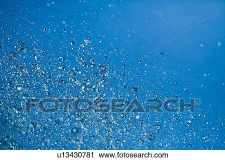 Stock Image - Water Splashing. Fotosearch