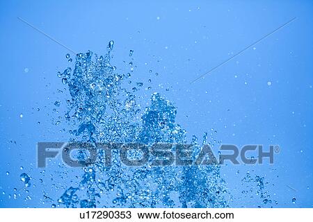 Stock Image - Water Splashing. Fotosearch