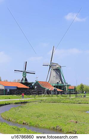 Stock Image - Windmills. Fotosearch