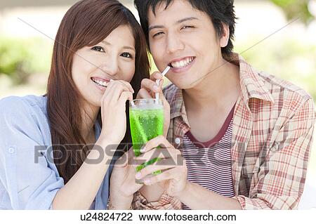 Young Couple Having Soda View Large Photo Image Stock Image - Young Couple Having Soda. Fotosearch