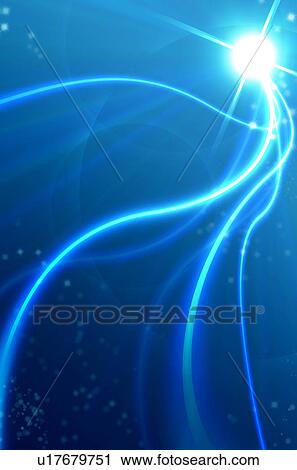 Stock Image - Abstract image of light. Fotosearch