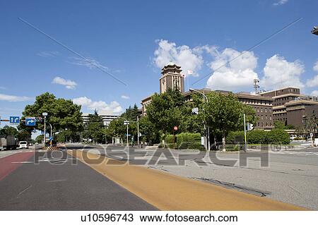 Stock Image - Aichi Prefectural Hall, Nagoya city, Aichi Prefecture, Japan . Fotosearch