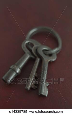 Stock Photography - Antique keys. Fotosearch