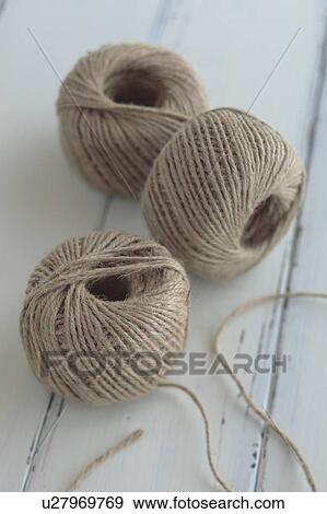 Stock Photo - Balls of string. Fotosearch