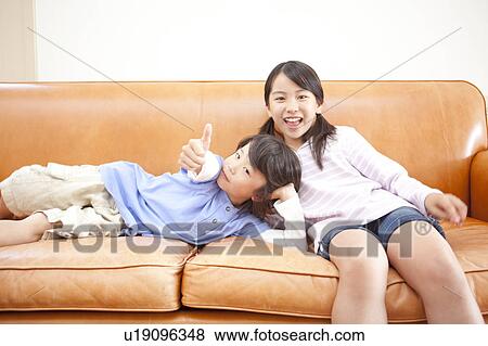 Brother and sister View Large Photo Image Stock Photo - Brother and sister. Fotosearch