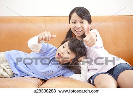 Brother and sister View Large Photo Image Stock Photo - Brother and sister. Fotosearch