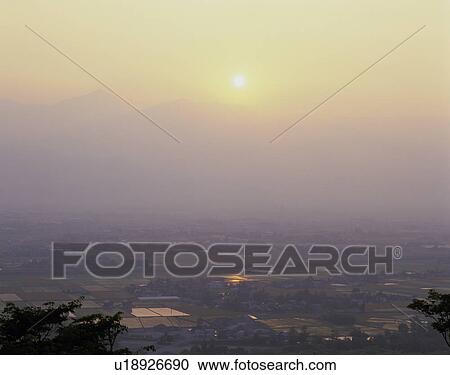 Cityscape at dusk, Matsumoto City, Nagano Prefecture, Japan View Large Photo Image Stock Image - Cityscape at dusk, Matsumoto City, Nagano Prefecture, Japan. Fotosearch