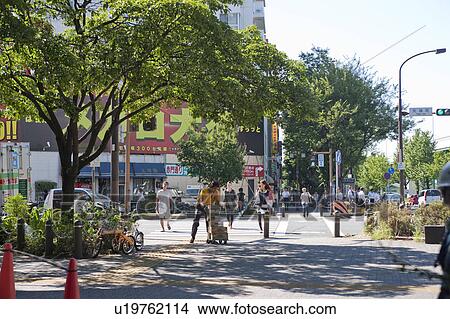 Picture - Cityscape of Nagoya city, Aichi Prefecture, Japan. Fotosearch