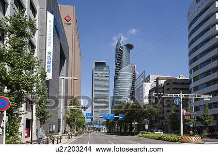 Cityscape of Nagoya city, Aichi Prefecture, Japan View Large Photo Image Picture - Cityscape of Nagoya city, Aichi Prefecture, Japan. Fotosearch