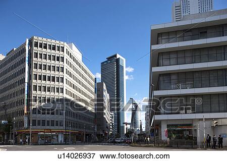 Stock Photo - Cityscape of Nagoya city, Aichi Prefecture, Japan. Fotosearch