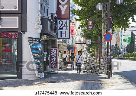 Stock Photo - Cityscape of Nagoya city, Aichi Prefecture, Japan. Fotosearch
