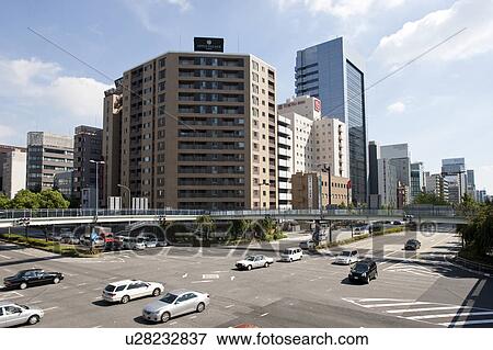 Stock Photo - Cityscape of Nagoya city, Aichi Prefecture, Japan. Fotosearch