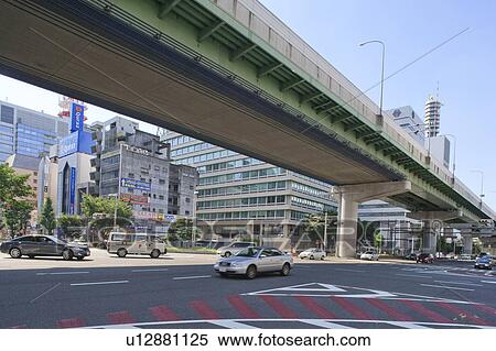 Stock Photography - Cityscape of Nagoya city, Aichi Prefecture, Japan. Fotosearch