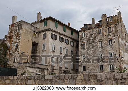 Stock Image - Diocletian Royal Palace. Fotosearch