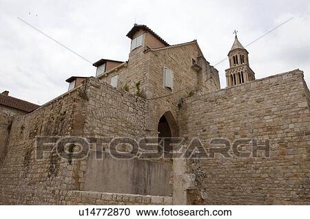 Diocletian Royal Palace View Large Photo Image Stock Image - Diocletian Royal Palace. Fotosearch
