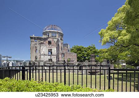 Hiroshima Peace Memorial, A-Bomb Dome ruins, Hiroshima Prefecture, Honshu, Japan View Large Photo Image Stock Image - Hiroshima Peace Memorial, A-Bomb Dome ruins, Hiroshima Prefecture, Honshu, Japan. Fotosearch