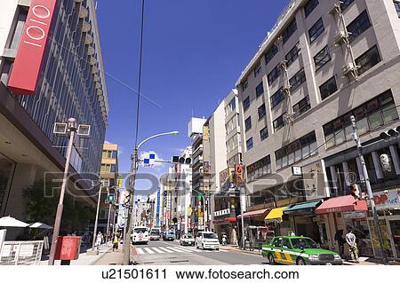 Inogashira Street View Large Photo Image Stock Image - Inogashira Street. Fotosearch