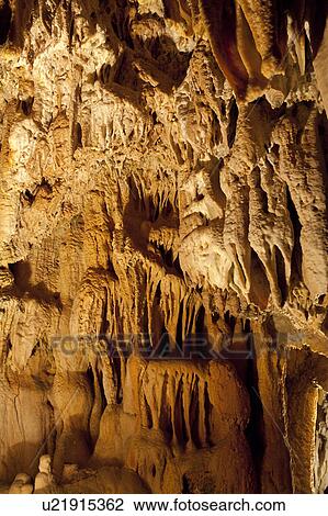 Stock Image - Limestone Cave. Fotosearch