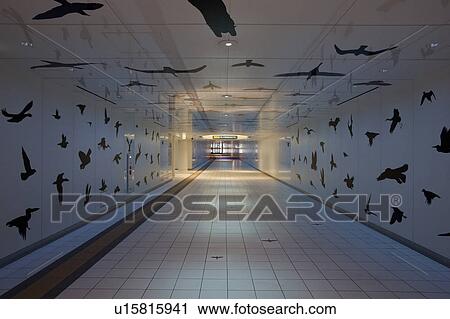 Stock Image - Lucent Avenue, Nagoya city, Aichi Prefecture, Japan. Fotosearch