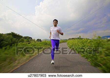 Man jogging, Kyoto Prefecture, Honshu, Japan View Large Photo Image Stock Image - Man jogging, Kyoto Prefecture, Honshu, Japan. Fotosearch