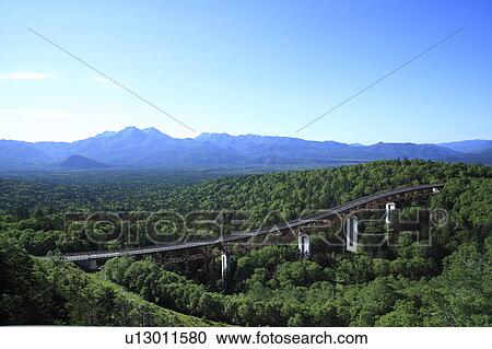 Matsumi Ohashi Bridge from Mikuni pass, Hokkaido Prefecture, Japan View Large Photo Image Stock Image - Matsumi Ohashi Bridge from Mikuni pass, Hokkaido Prefecture, Japan. Fotosearch