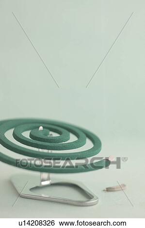 Stock Photograph - Mosquito-repellent incense. Fotosearch