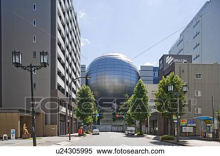 Stock Photography - Nagoya City Science Museum, Nagoya city, Aichi Prefecture, Japan. Fotosearch