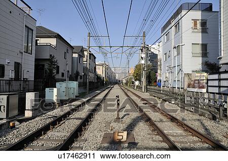Odakyu Odawara Line Near Yoyogi-hachiman Station View Large Photo Image Stock Image - Odakyu Odawara Line Near Yoyogi-hachiman Station. Fotosearch