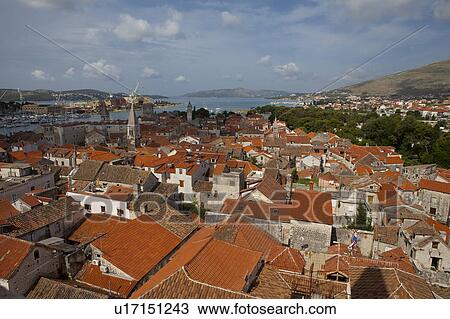 Old City Seen from Bell Tower View Large Photo Image Stock Image - Old City Seen from Bell Tower. Fotosearch