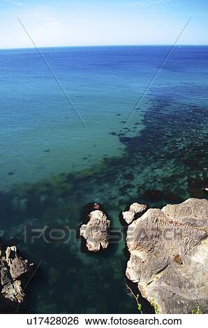 Stock Photograph - Otamoi coastline, Hokkaido Prefecture, Japan. Fotosearch