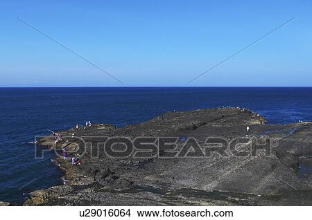 People fishing at Cape Kabuto, Hokkaido Prefecture, Japan View Large Photo Image Picture - People fishing at Cape Kabuto, Hokkaido Prefecture, Japan. Fotosearch