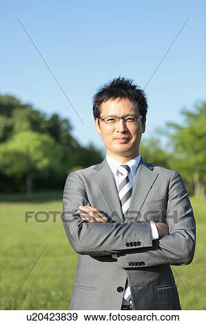 Stock Photo - Portrait of Businessman. Fotosearch