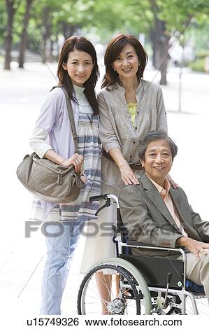 Stock Photograph - Portrait of family. Fotosearch
