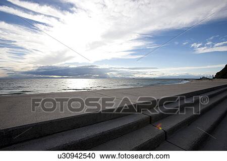 Stock Image - Sea, Aichi Prefecture, Japan. Fotosearch