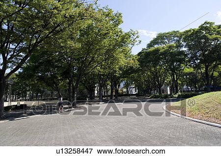 Stock Photo - Shirakawa Park, Nagoya city, Aichi Prefecture, Japan. Fotosearch