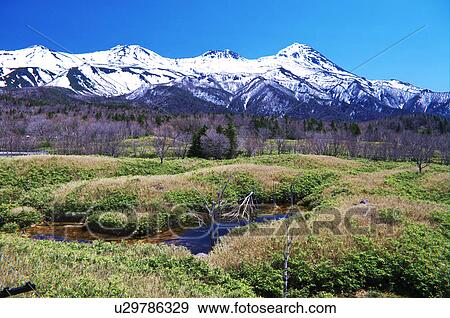Shiretoko mountain range and lake, Hokkaido Prefecture, Japan View Large Photo Image Stock Photo - Shiretoko mountain range and lake, Hokkaido Prefecture, Japan. Fotosearch