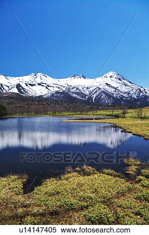 Shiretoko mountain range and lake, Hokkaido Prefecture, Japan View Large Photo Image Stock Photography - Shiretoko mountain range and lake, Hokkaido Prefecture, Japan. Fotosearch