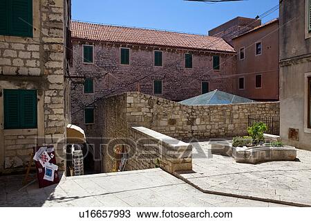 Sibenik Old Town View Large Photo Image Stock Image - Sibenik Old Town. Fotosearch