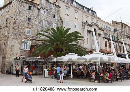 Sidewalk Cafe View Large Photo Image Stock Photo - Sidewalk Cafe. Fotosearch
