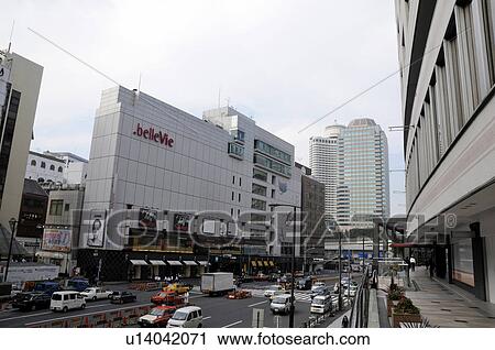 Stock Image - Sotobori Street. Fotosearch