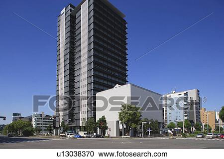 Stock Image - The Yamazaki Mazak Museum of Art, Nagoya City, Aichi Prefecture, Japan. Fotosearch