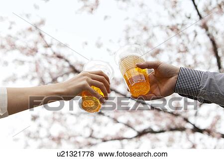 Toasting with beers View Large Photo Image Stock Photo - Toasting with beers. Fotosearch