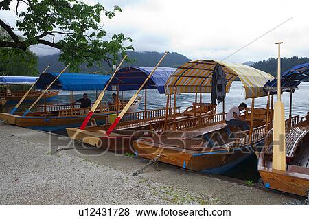 Tourist Boats at Lakeside View Large Photo Image Stock Photo - Tourist Boats at Lakeside. Fotosearch