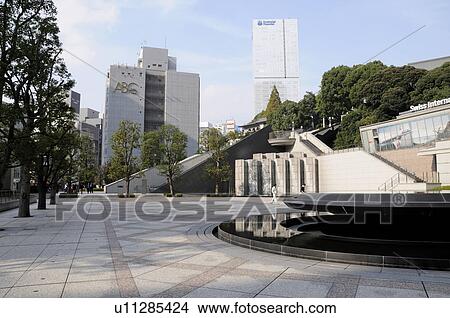 Town Square Near Hie-jinja View Large Photo Image Picture - Town Square Near Hie-jinja. Fotosearch