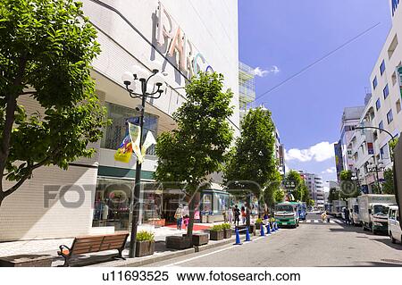 Stock Photography - View of Kichijoji. Fotosearch