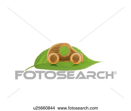A toy car and a leaf View Large Photo Image Picture - A toy car and a leaf. Fotosearch