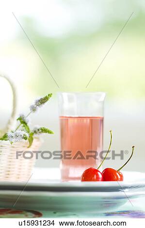 Picture - Acerola juice. Fotosearch