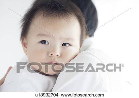 Baby Boy Being Carried on Shoulder View Large Photo Image Picture - Baby Boy Being Carried on Shoulder. Fotosearch